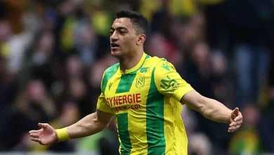 مصطفى محمد مهاجم نانت الفرنسي