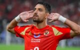 طاهر محمد طاهر يحرز الهدف الثاني للأهلي في شباك زد