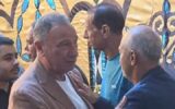 محمود الخطيب يقدم واجب العزاء في نصر إبراهيم نجم الزمالك الأسبق